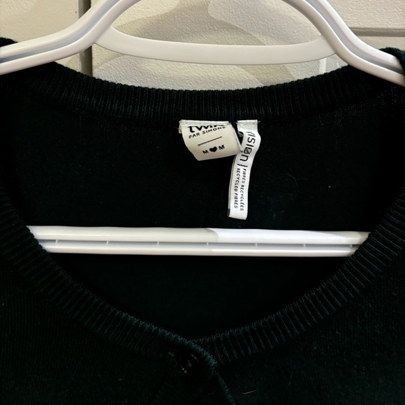 Simons Dark Green Cardigan - Picture 3 of 3